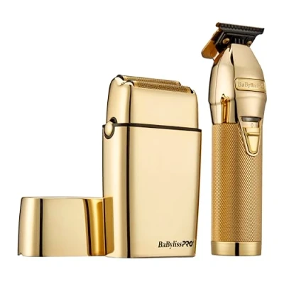 Image of BaBylissPRO LIMITEDFX Trimmer and Shaver Prepack Gold