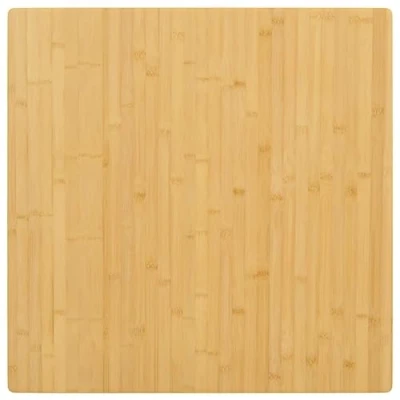 Image of vidaXL Table Top Coffee Dining Desk for Cafe Bamboo