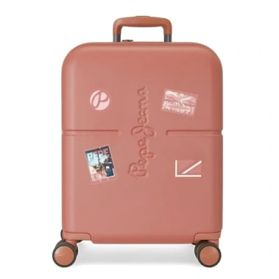 Image of Pepe Jeans Chest Cabin Suitcase, 40 x 55 20 cm, red, 40x55x20 cms, Suitcase