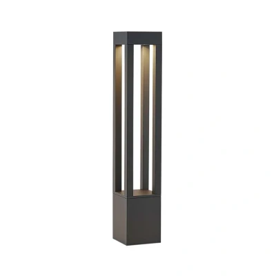 Image of Arcchio LED bollard light Lienna, height 90 cm, anthracite, aluminium