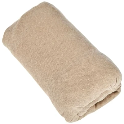 Image of Today Jersey Fitted Sheet 140 x 190 cm, Cotton, Mastic, 140x190