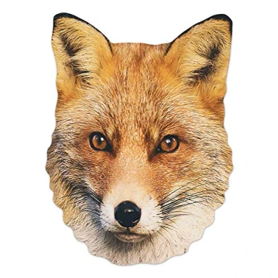 Image of STAR CUTOUTS Ltd SM393 Fabulous Fox Single Face Mask l, Multicolour