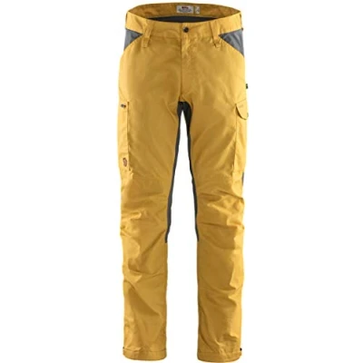 Image of Fjallraven 84466 Kaipak Trousers M Pants mens Ochre Super Grey 44