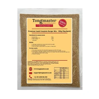 Image of Premium Lamb Complete Burger Mix 500g (5kg Batch)