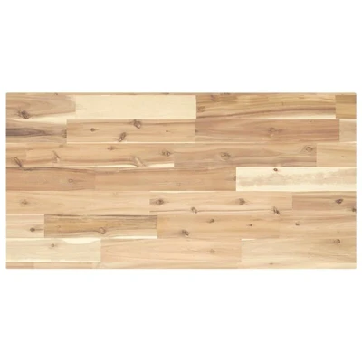 Image of vidaXL Floating Shelf 60x40x2 cm Untreated Solid Wood Acacia