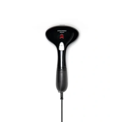 Image of Steamery Handheld Clothes Steamer Cirrus 1, 1500W, UK Plug, Heat Up in 30 Seconds, Portable Travel User Friendly Wrinkles Remover, Black