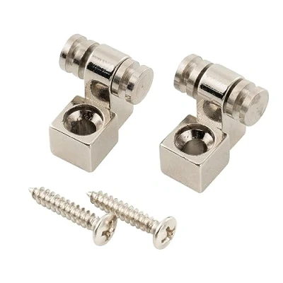 Image of Musiclily Pro Metal Roller String Trees Retainers Guides (Nickel)