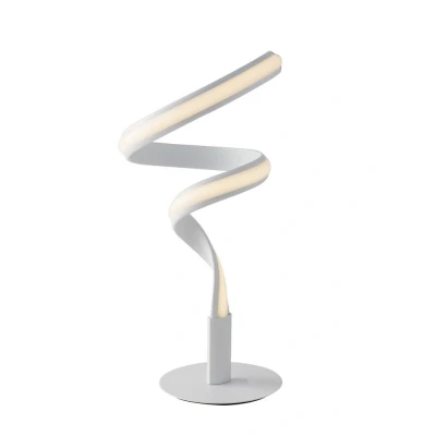 Image of Mystral Integrated LED Table Globe Lamp, White, 4000K