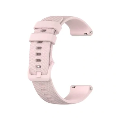 Image of INF watch strap for Polar Ignite/Unite sports with quick release pink silicone