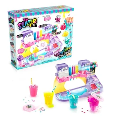 Image of So Slime DIY Slimelicious Station, Make 16 Scented Slimes, Decorations And Shakers Included, Fresh Smelicious, Mix Your Own
