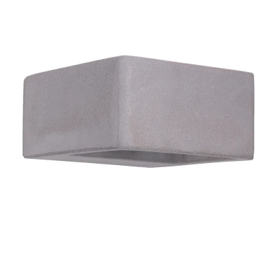 Image of Grow Outdoor Down Wall Lamp Cement, Tinted, IP65