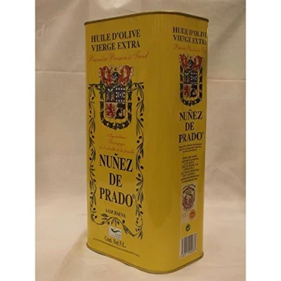 Image of 5 litre tin extra virgin olive oil organic Nuñez de Prado By Oliva Internet SL