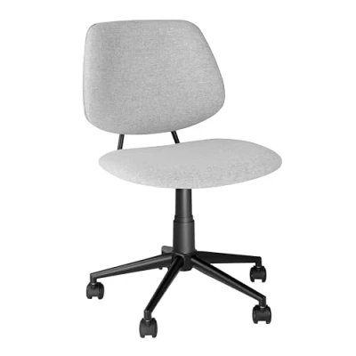 Image of Bolero Office Chair, Grey, Size: 350(H) x 575(W) mm, Height Adjustable, Swivel Castors, Ergonomic Design, Metal Frame, Comfortable Backrest, Equipment, CH742