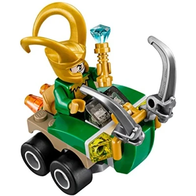 Image of LEGO UK 76091 &quot;Mighty Micros Thor Vs Loki&quot; Building Block