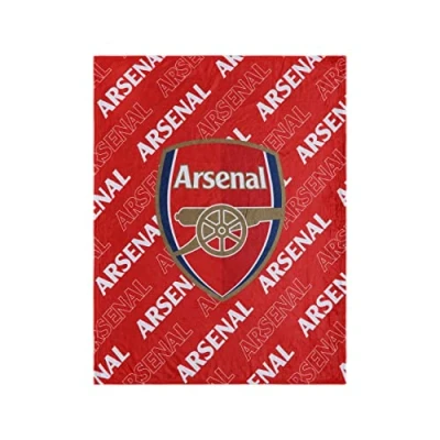 Image of FOCO Premier League Football Arsenal Fan Bed Throw Blanket