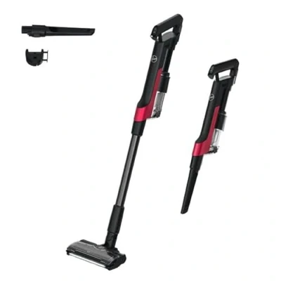 Image of HOOVER Ultralight HF2 Cordless Stick Vacuum Cleaner, with 500 PowerTime, Compacts Dust to Extend Suction Power, Multi Floor Nozzle Anti Twist Brush Bar, LED lights [HF210H]