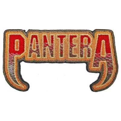 Image of Rock Off Pantera Standard Woven Patch: Fangs Logo