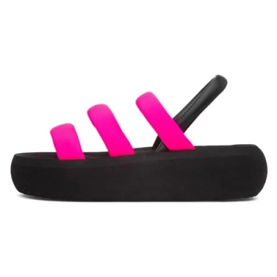Image of Rocket Dog Smile Neoprene Womens Hot Pink Sandal Size 5 UK