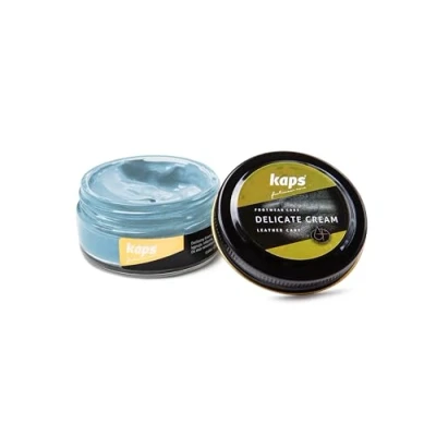 Image of Kaps Shoe Care Cream, Intensive Leather and Nourishing, Delicate (121 sky blue)