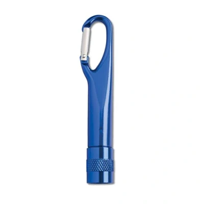 Image of Carabineer Aluminium Torch Bright LED Light Ultra Portable Camping (Blue)