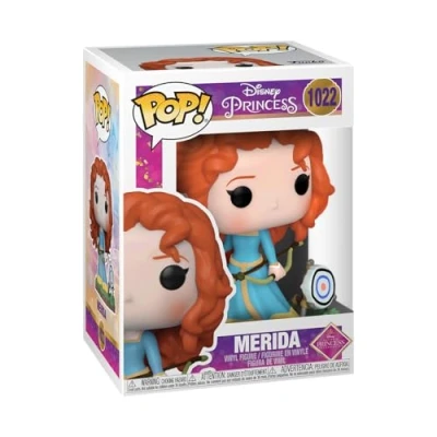 Image of Funko POP! Disney: Ultimate Princess Merida Disney Princesses Collectable Vinyl Figure Gift Idea Official Merchandise Toys for Kids &amp; Adults Movies Fans Model Collectors