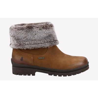 Image of Hush Puppies Women&#039;s Alice Fashion Boot, Camel, 8 UK