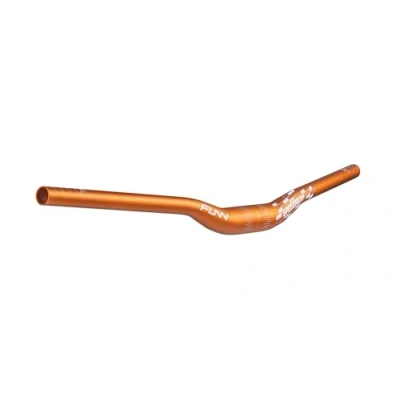 Image of Funn Speedrun Junior Mountain bike Handlebar with Bar Clamp 31.8mm and Width 680mm, Fits for 19mm inner diameter grips, Ideal Choice Youth, Kids Young Riders (Orange)
