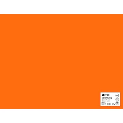 Image of Apli 25 x Orange Cardboard Sheets 500 650mm 014264