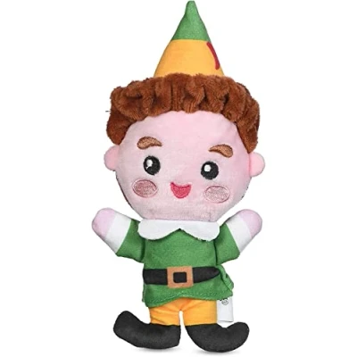 Image of Elf for Pets 6&quot; Buddy The Dog Plush Squeaker Toy Squeaky Toys Dogs Officially Licensed Pet Product and Stocking Stuffers
