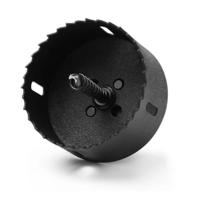 Image of HSAWBIT HSS Bi Metal 89mm Hole Saw, M42 Fast Cut Extra Cobalt Cutter 45mm Cutting Depth, For Stainless Mild Sheet Wood Plastic Various Materials