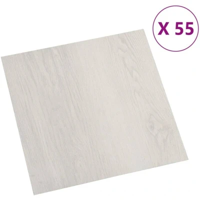 Image of vidaXL Self adhesive Flooring Planks 55 pcs PVC 5.11 m² Beige