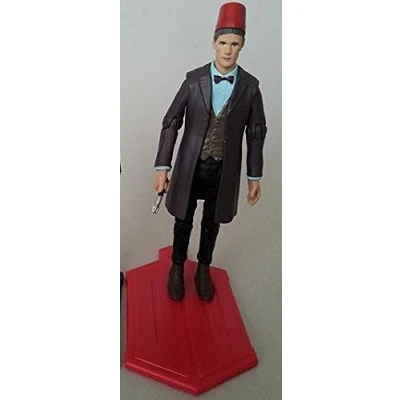 Image of Doctor Who : Day of the Eleventh 11th in fez Matt Smith Loose 3.75 action figure with base