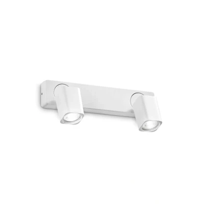Image of Rudy 2 Light Twin Ceiling Spotlight White
