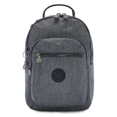 Image of Kipling SEOUL S Small Backpack, Active Denim (Blue)