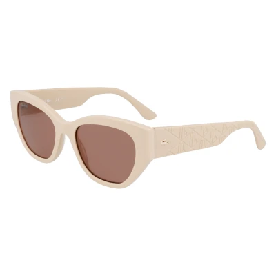 Image of Sunglasses Lacoste L6047s col. 264 Donna Squadrata Beige