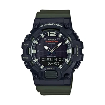Image of Casio Men&#039;s Analog Digital Quartz Watch with Resin Strap HDC 700 3AVCF
