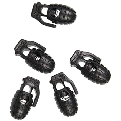 Image of Mil Tec Cord Lock 13458232 Stopper, Black, Standard Size