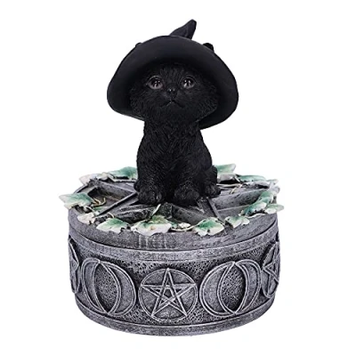 Image of Nemesis Now Cats of The Coven Small Figurine, Resin, Black, 15cm