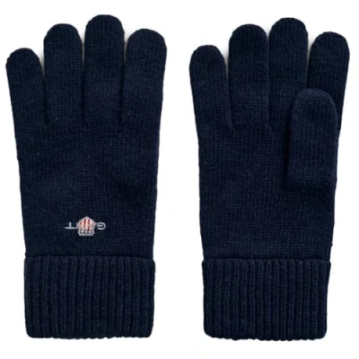 Image of GANT Shield Glove Unisex Gloves, Size: One Size, Marine