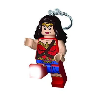 Image of LEGO DC Super Heroes Wonder Woman LED Keychain Light 76 mm Tall Figure