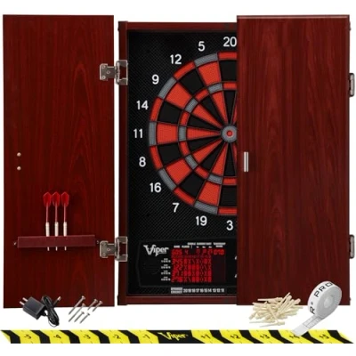 Image of Viper Neptune Electronic Dartboard, Nylon, Black, 15.5&quot;