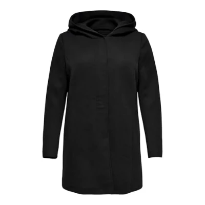 Image of ONLY Carmakoma Women&#039;s Carsedona Light Otw Coat, Black (Black Black), S UK