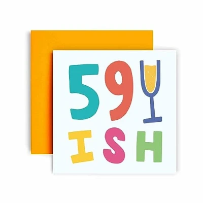 Image of Huxters 60th Birthday Card for Her women Funny Friend Cards Auntie Warning Happy Mum Sister in Law Nana Nan Grandma (60th)