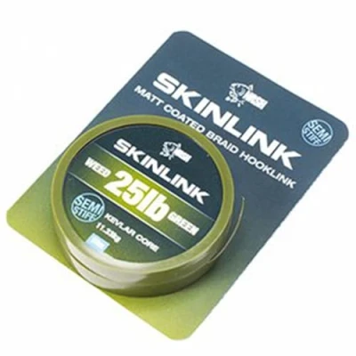 Image of Hull Angling Centre Nash Skin Link 25lb Semi Stiff Weed Green(T2836)