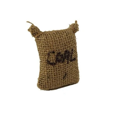 Image of Melody Jane Dolls House Sack of Coal Miniature Shop Store Merchants Accessory