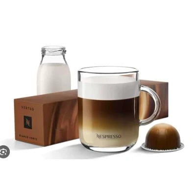 Image of VERTUOLINE Barista Creations : 30 X Bianco Forte Coffee Capsules