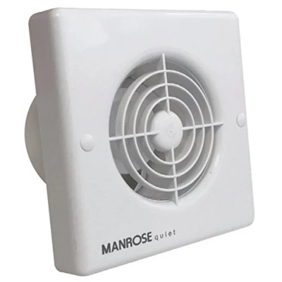 Image of Manrose QF100T Quiet Extractor Fan with Timer for 4&quot;/100mm Duct