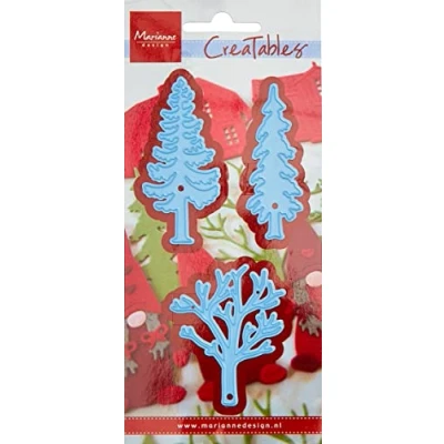 Image of Marianne Design Creatables Forest Trees for Die Cutting and Embossing Paper Crafts