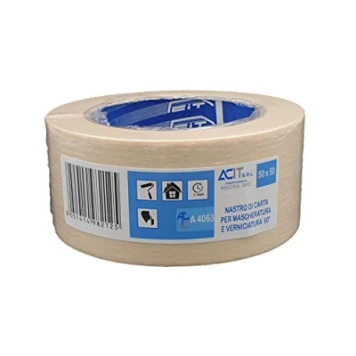 Image of ACIT Paper masking tape, painting, single pack (54 yd x 1,96)