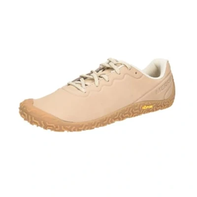 Image of Merrell Vapor Glove 6 Minimalist running shoes, Women&#039;s, Size: 4, Khaki Leather